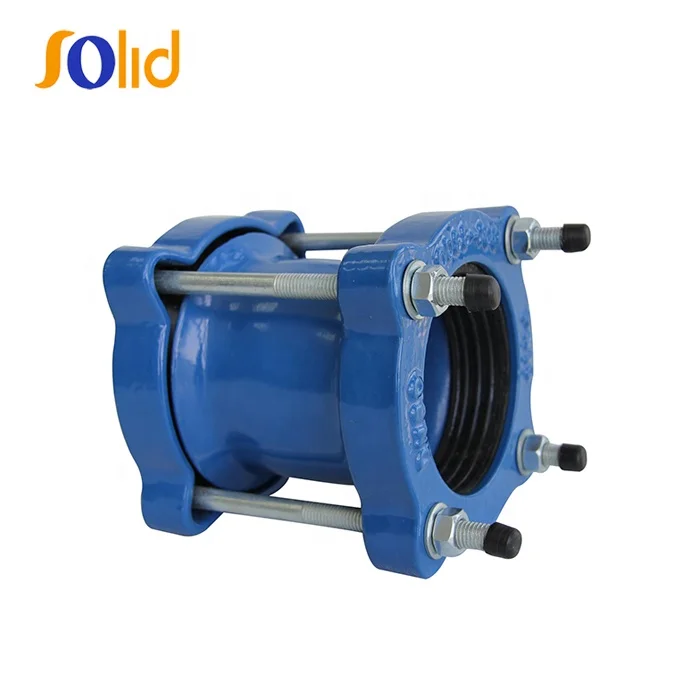 Ductile Iron Universal Flexible Flange Wide Rang Coupling (used for DI pipe, steel pipe, PVC pipe)
