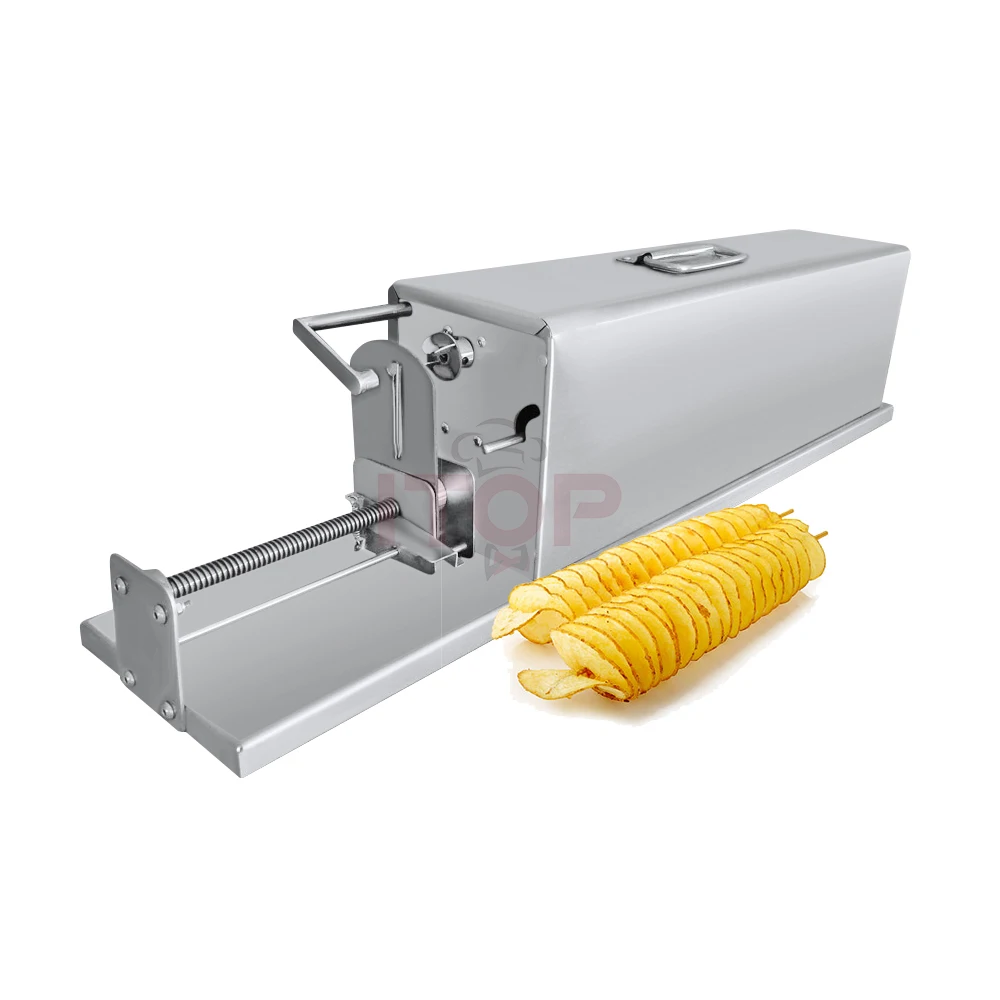 Snack Food Machines/potato Chips Twister Slicer Cutter/tornado Cutting Machine