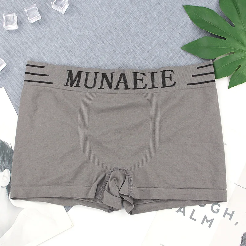 CM101  Munafie Boxer brief spandexes Individual Pack Underwear