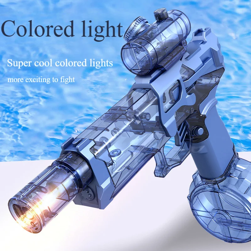 Yutong Large Capacity Powerfull High Pressure Water Gun Ice Explosion Electric Luminous Continuous Black Technology Laser Type