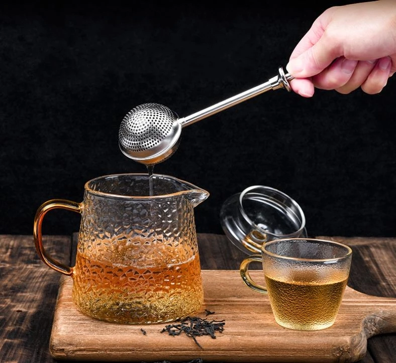 Infusore Per Tè A Forma Di Scimmia In Acciaio Inox, Filtro Riutilizzabile Per Foglie Sfuse, Caffè E Spezie, 7,5 Cm