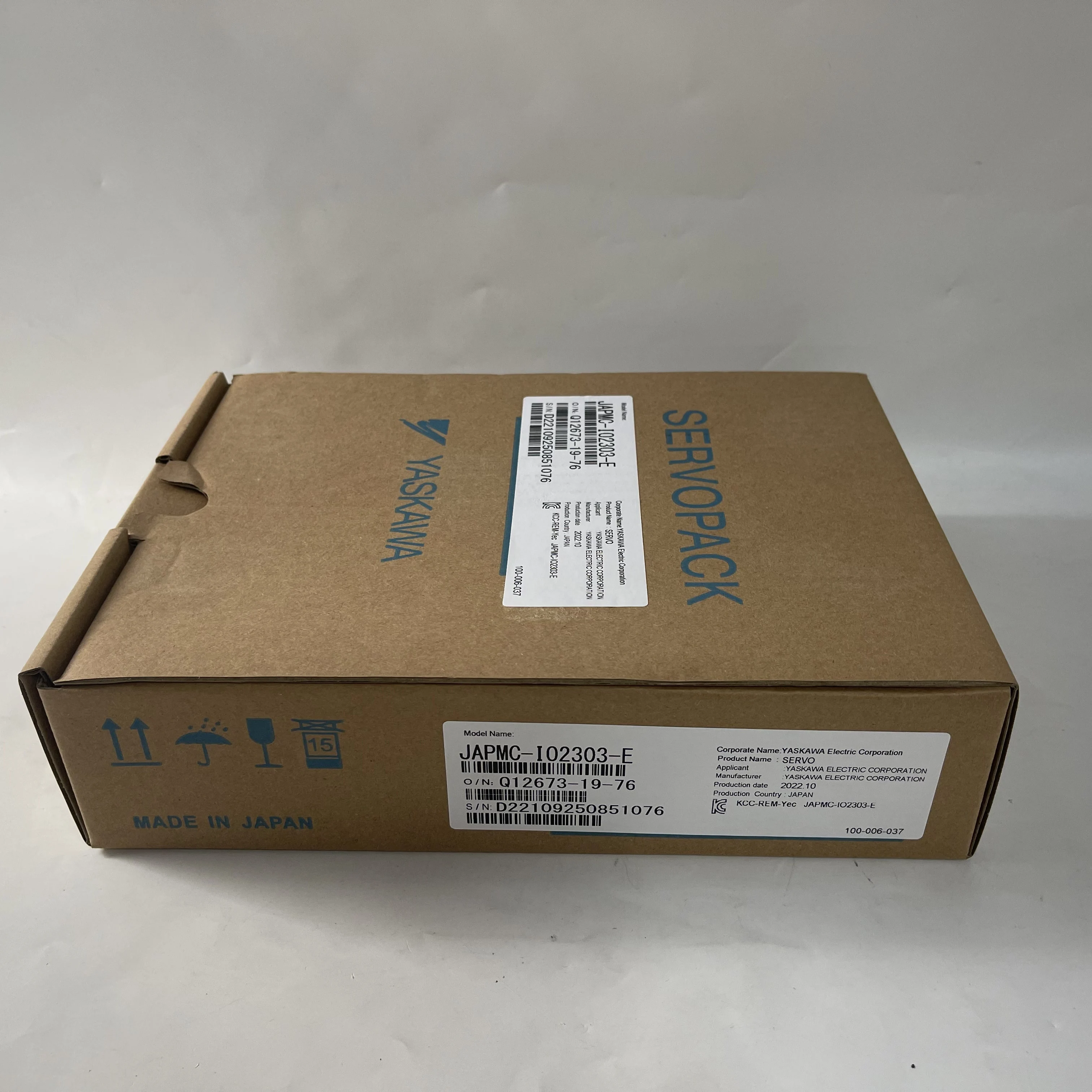 YASKAWA SERVOPACK (Servo Drive) JAPMC-IO2303-E YASKAWA SERVOPACK (Servo Drive) JAPMC-IO2303-E