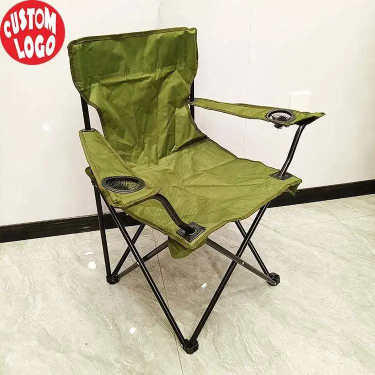 Outdoor Adjustable Folding Beach Chair aluminum high quality camping chair with footrest comfortable