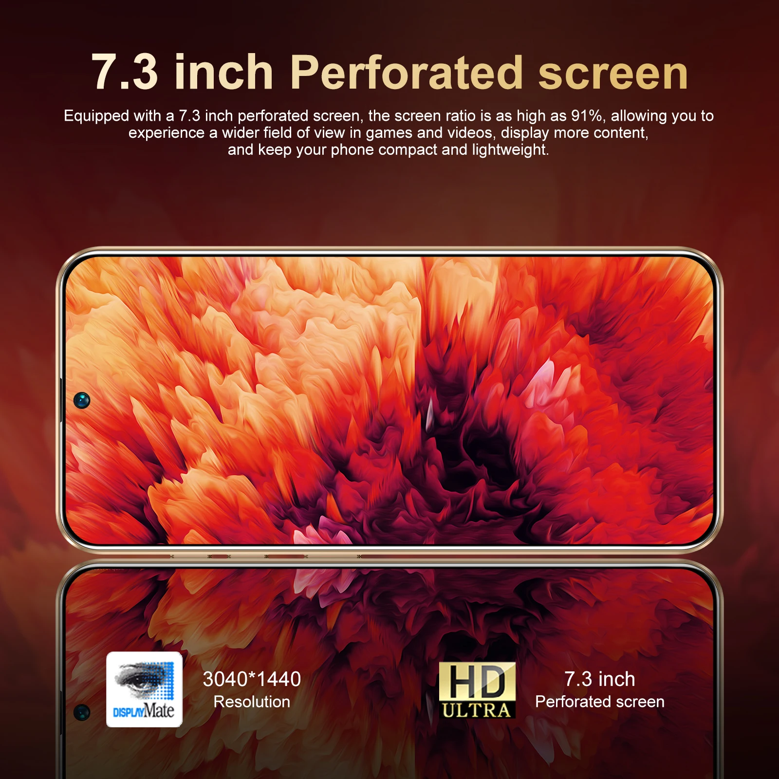 Infinix Hot 40 Pro MT Chatgpt 7.3 Inch HD Smart Remote Control Mobile Phone 108MP Rear Camera Spanish Operating LTE Cellular Bar