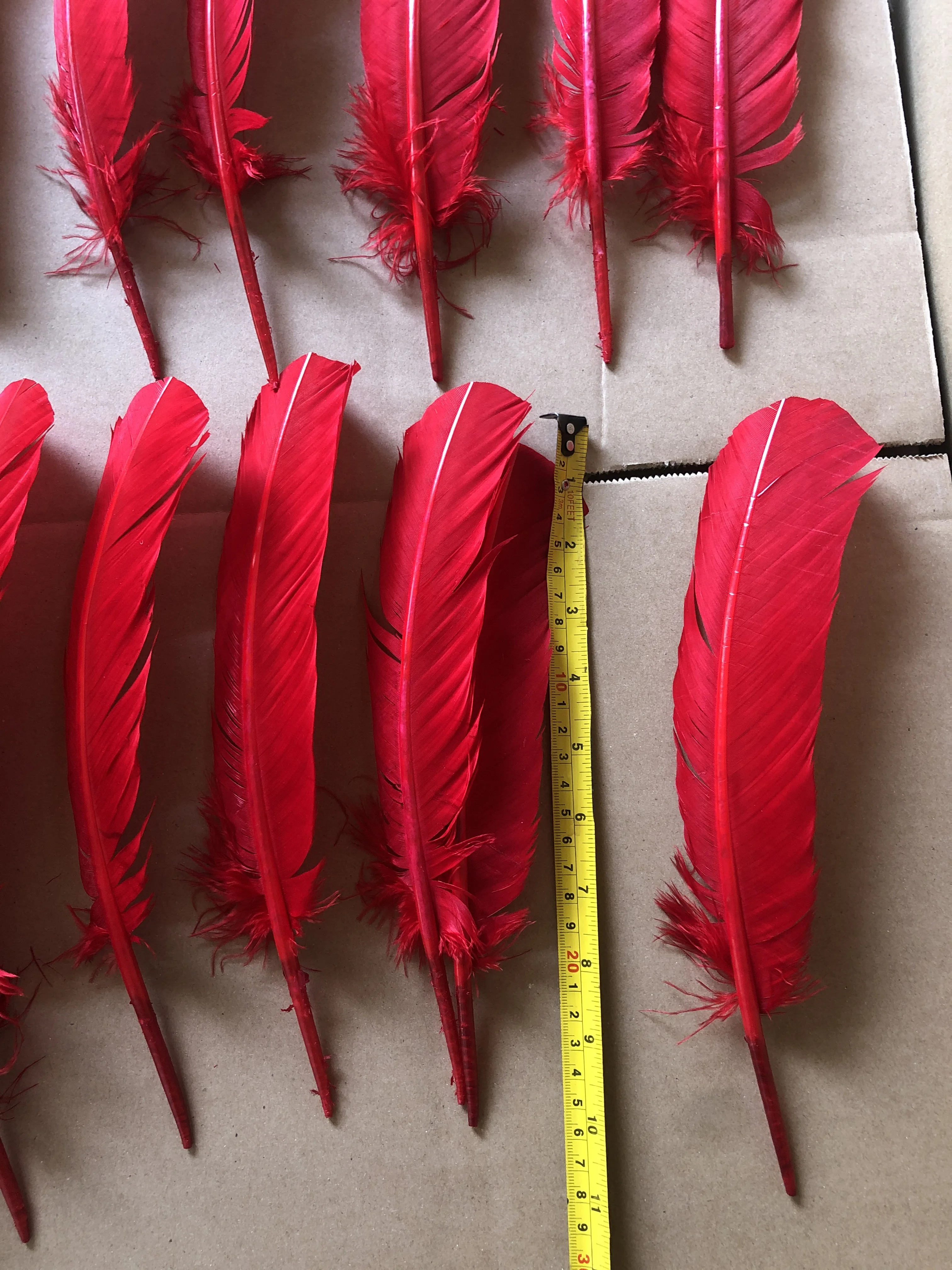 30 Plumes Naturelles De Faisan - 5.3-7 Pouces - Pour Artisanat, Décorations Masques, Mariages, Fêtes