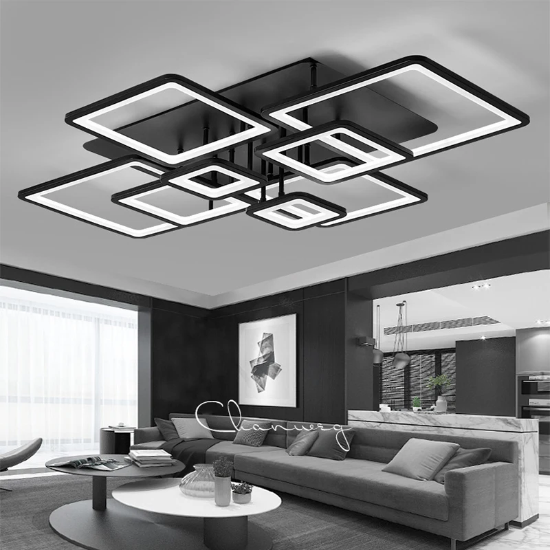 Smart Modern Surface Mounted Pop Ceil Lamp Fixtures 2.4G APP Remote Control Lighting Corridor Home LED Ceiling Light