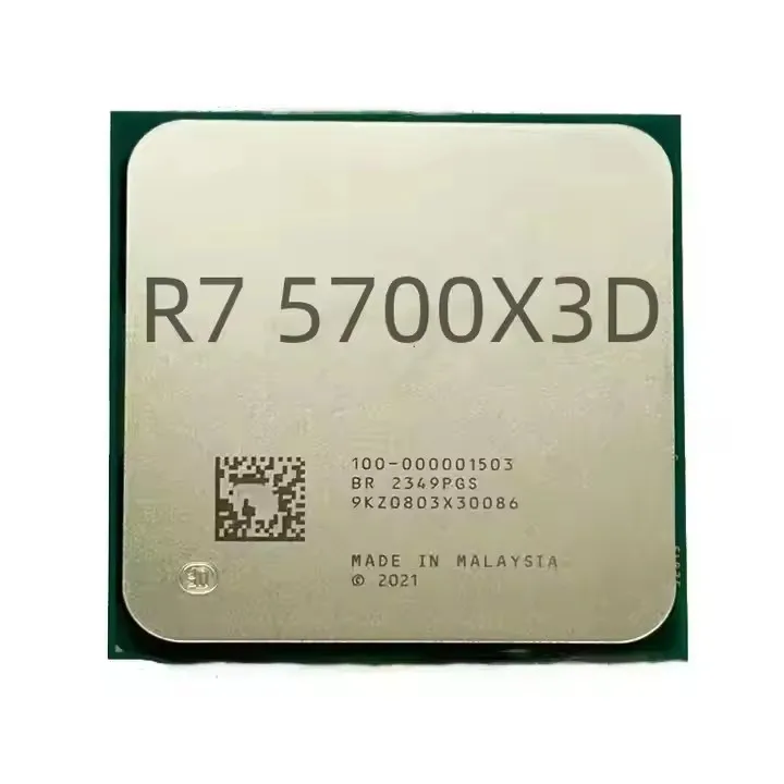 AMD Ryzen 7 5700X3D - 8-Core, 16-Thread CPU for Desktop