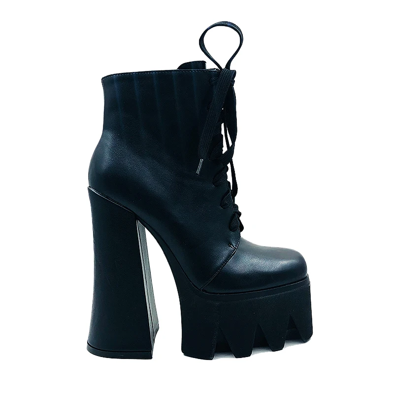 Amazon.com: MEILIYA Botas de tobillo de plataforma alta para mujer, tacón  de cuña grueso antideslizante botines a prueba de tobillo : Ropa, Zapatos y  Joyería