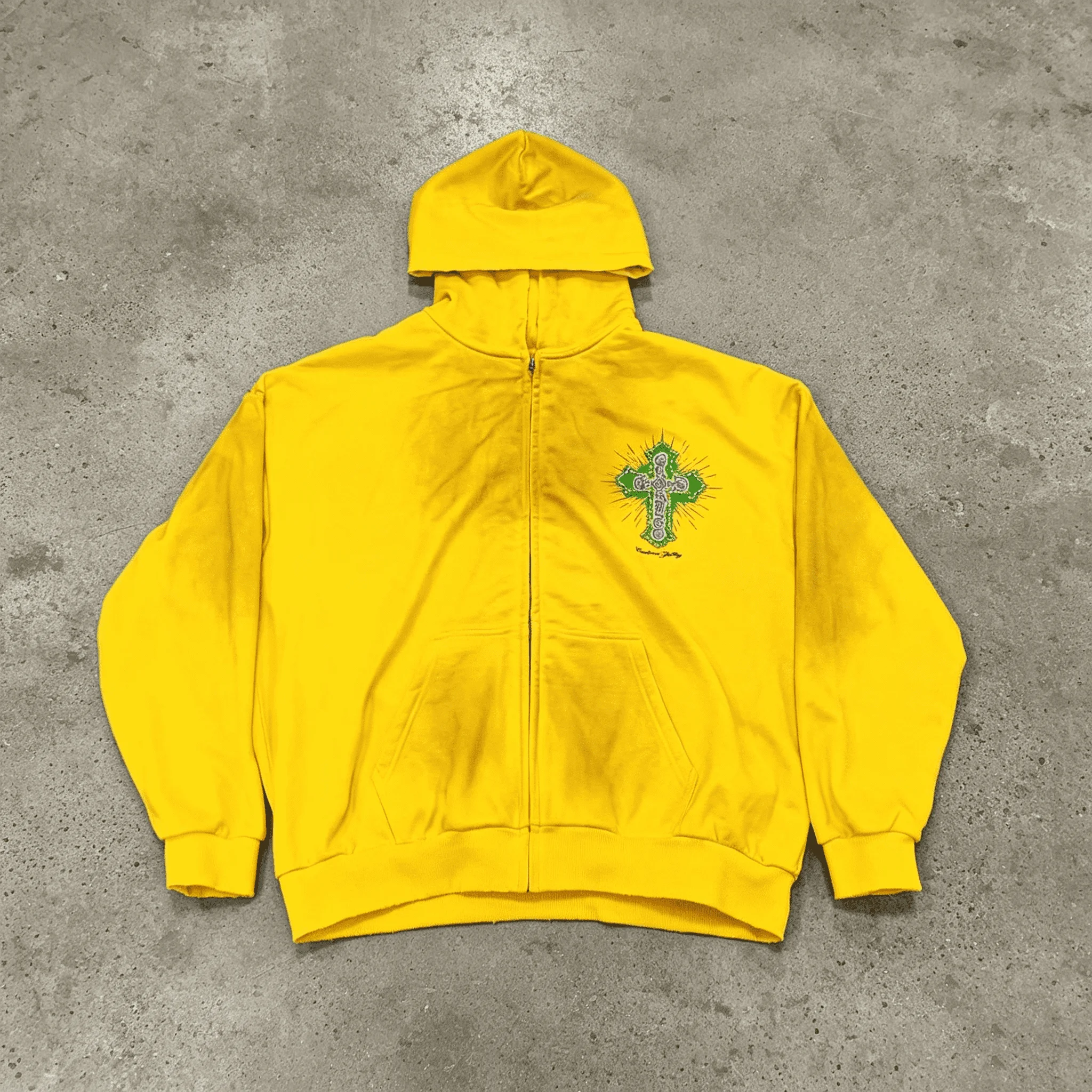 Custom Printed Sportswear Set 100% Cotton Fleece Hooded Sweatpants Hoodie Eco-Friendly Anti-Bacterial Quick Dry Loose Fit gallery 3