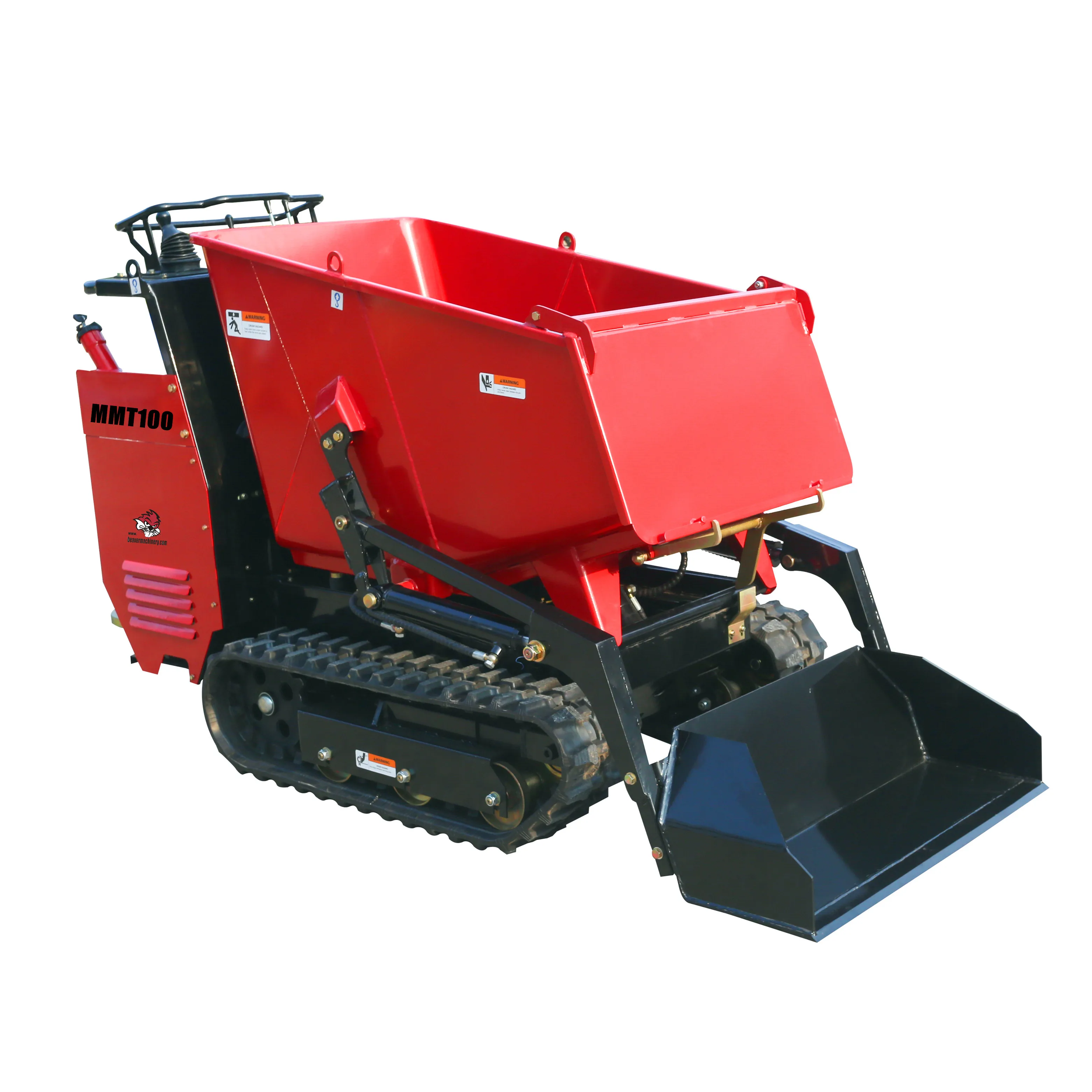 MMT100 Engineering Construction Machinery CE Mini Dumper Crawler Concrete Dumper