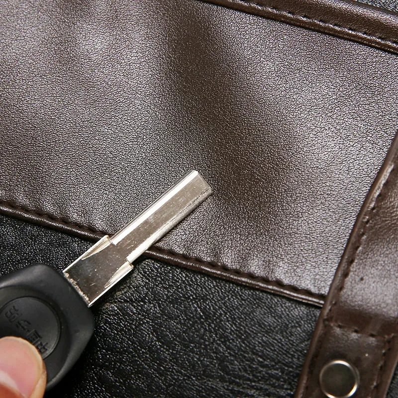 16.5-Inch Fashion PU Leather Laptop Backpack Men Retro Schoolbag Large Capacity Books Waterproof Mochilas Patchwork Teenagers