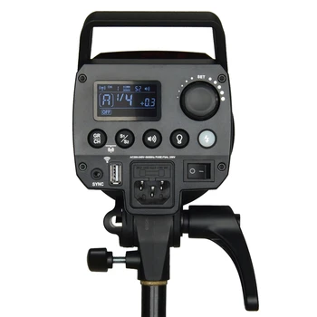 Godox MS300 300W 2.4G Built-in Wireless Receiver Lightweight Compact and Durable Bowens Mount Studio Flash detail image