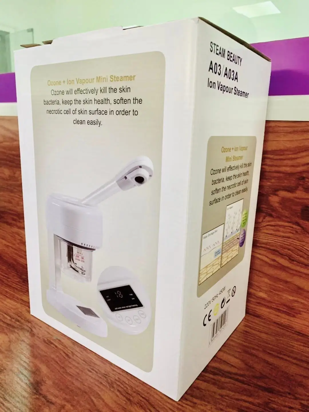 DT-A03 Mini Facial Steamer | Portable Nano Ionic Vaporizer for