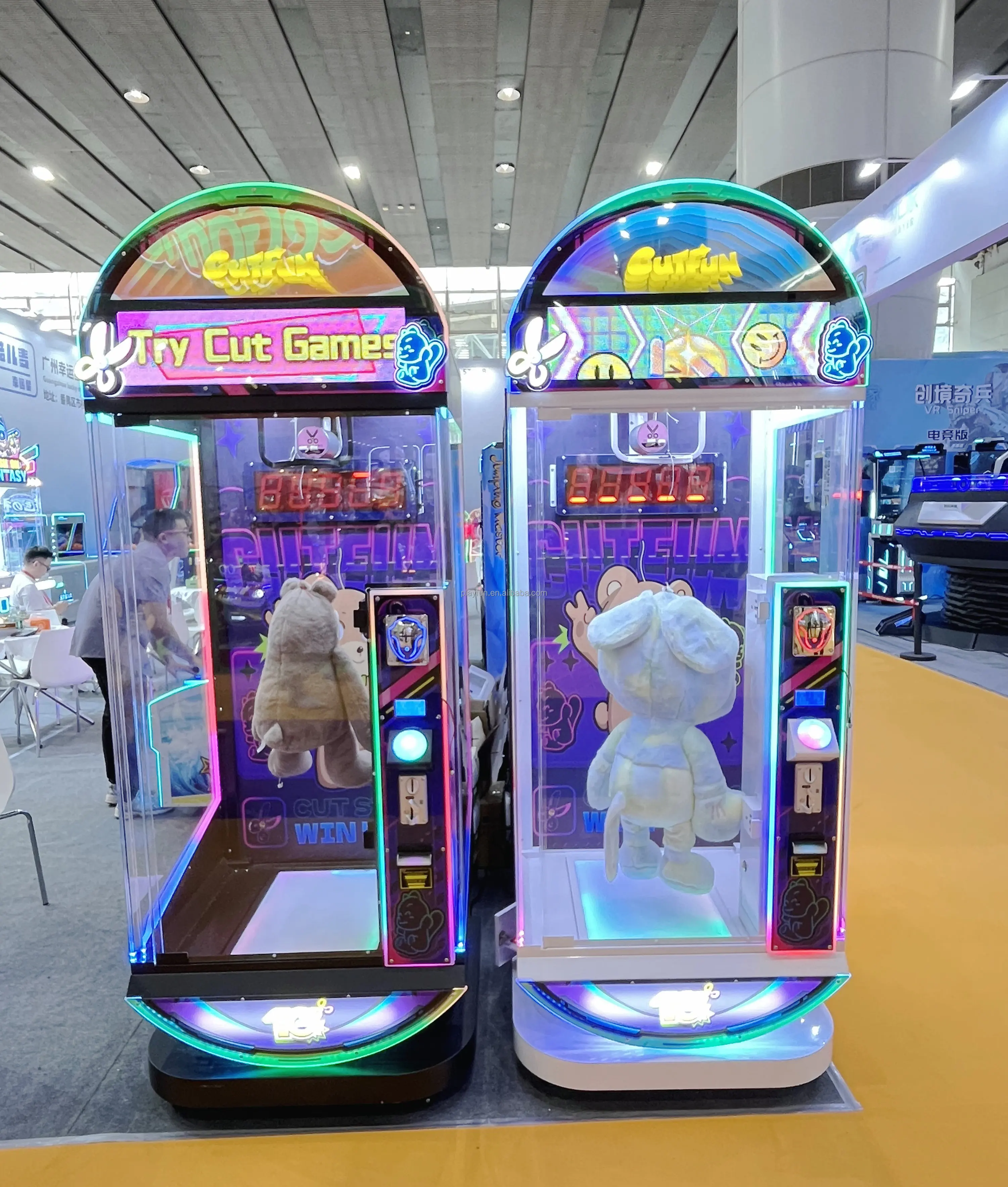 2025年新作 Playfun 10秒チャレンジゲーム機 - アミューズメントセンター用