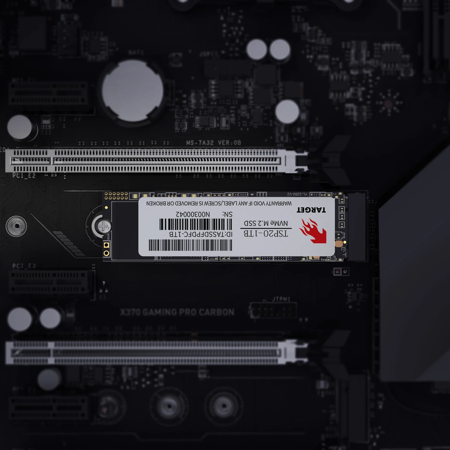 TARGET M2 1TB Pcie Nvme SSD - High Performance Storage