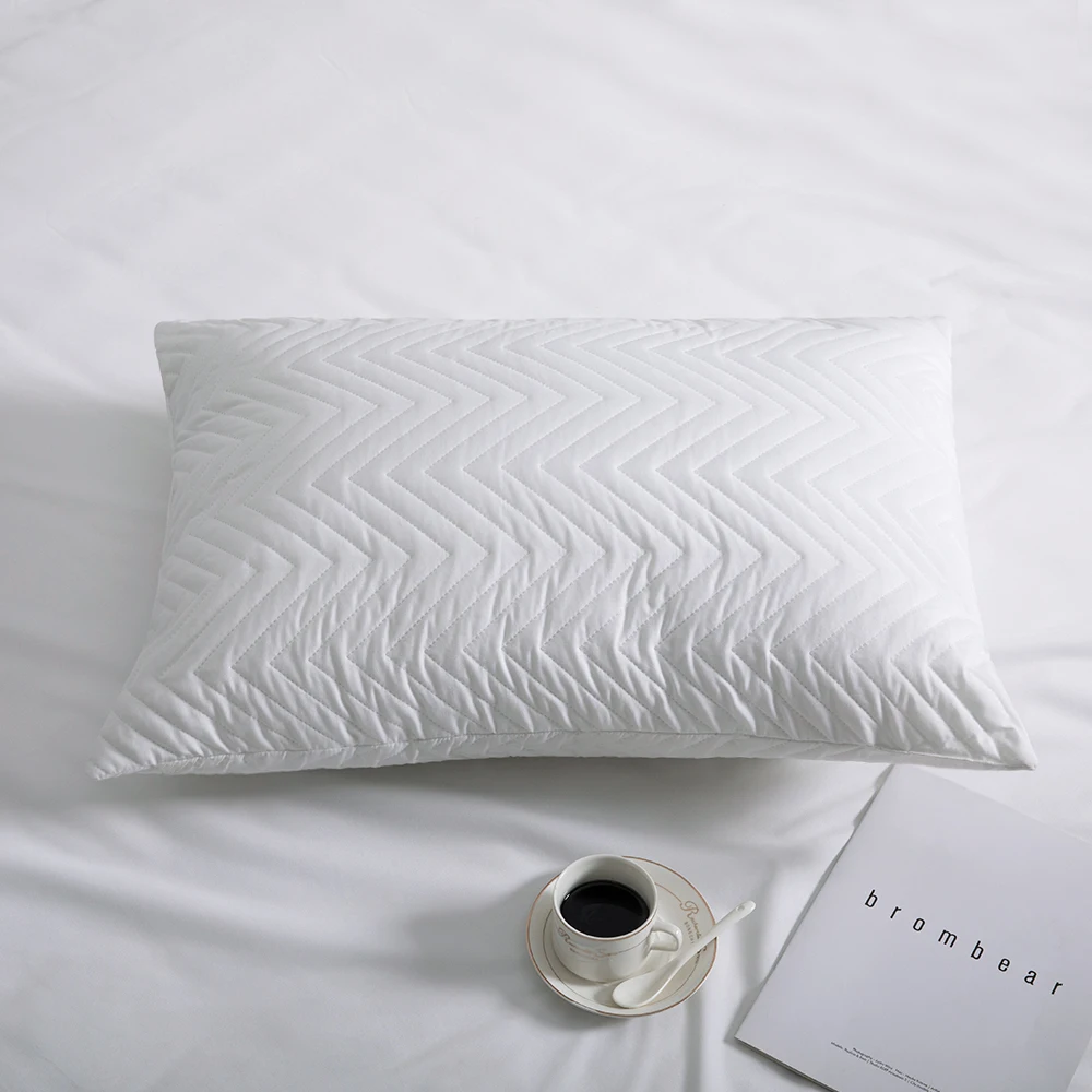 矩形方形枕头插入填充硅化聚酯纤维枕头