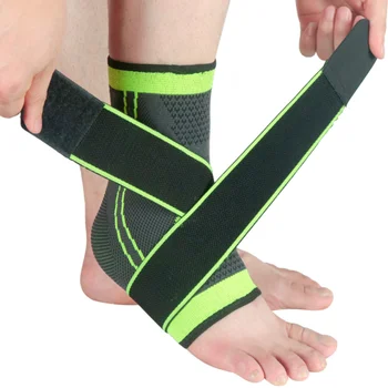Hot Selling Elastic Sprain Plantar Fasciitis Sports Foot Socks Ankle Brace Compression Support Guard Sleeve for Fitness Safety