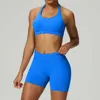 Reggiseno blu + pantaloncini