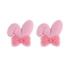 Rabbit ears Focal bead Baby Pink SA208