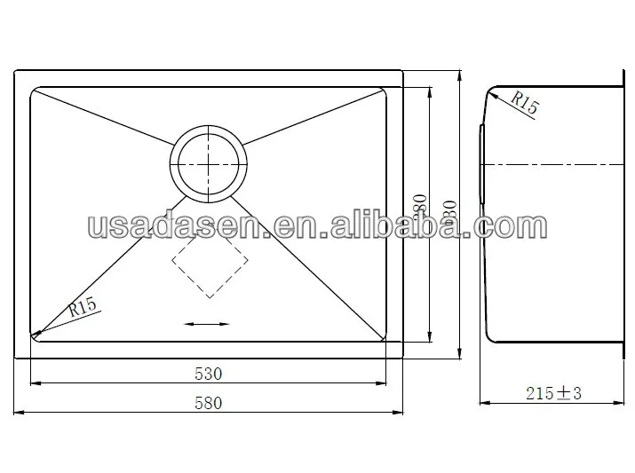 Hot Selling Iso Certificate Fast Delivery Kitchen Sink Price in Kerala