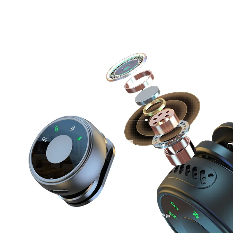 7-1 Interviews Spy Lapel Built-in Microphone High-Quality Sound Card Clip-on Tie Microphone