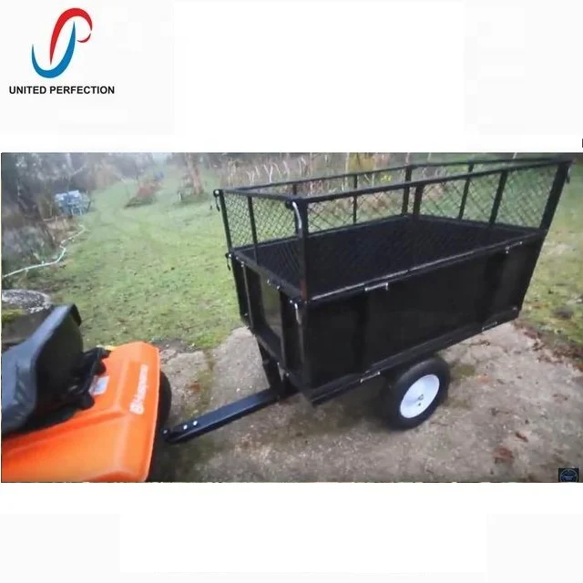 Хит продаж тележка с опрокидывающей фермой полезный прицеп вездевающий самосвал низким MOQ