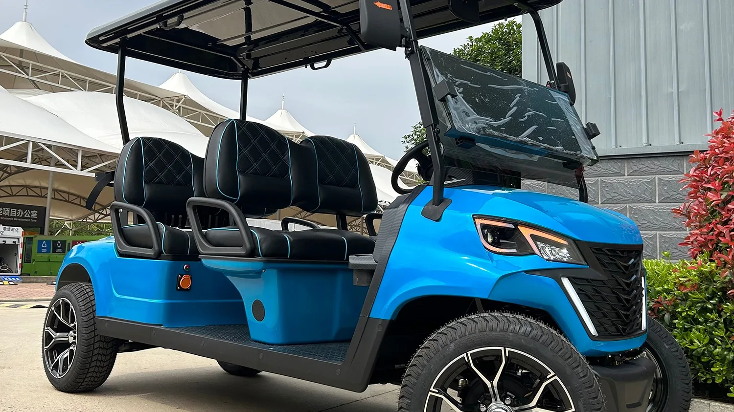 Electric 6 Passenger Columbia Golf Carts Club Buggy Car Neighborhood