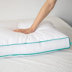 Washable Memory Foam Cooling Microfiber Pillow Custom Size Bed Sleeping Customized 40 Neck Rectangle 100% Cotton Color 1.5-2 Kg