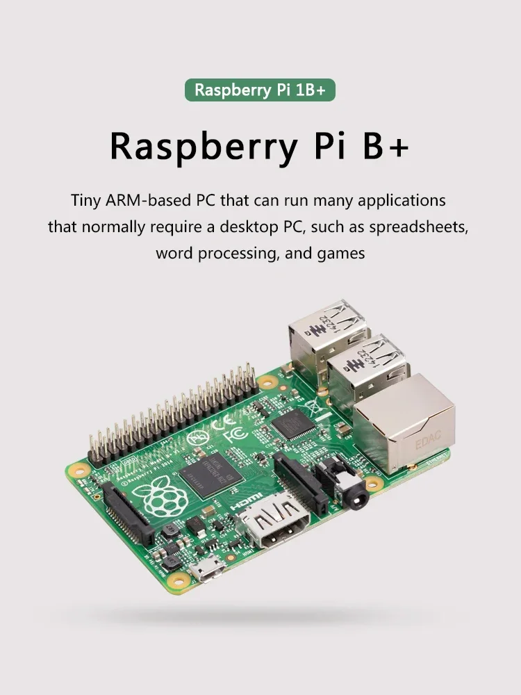 Original Raspberry Pi 1 Model B+ B Plus Development Board Upgrade ...