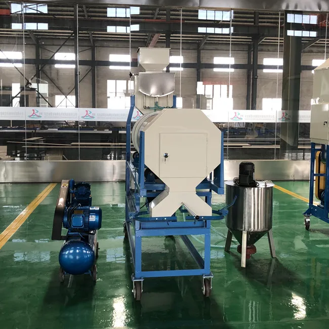 wheat seed coating machine seed treater