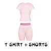 Tshirt set-Pink