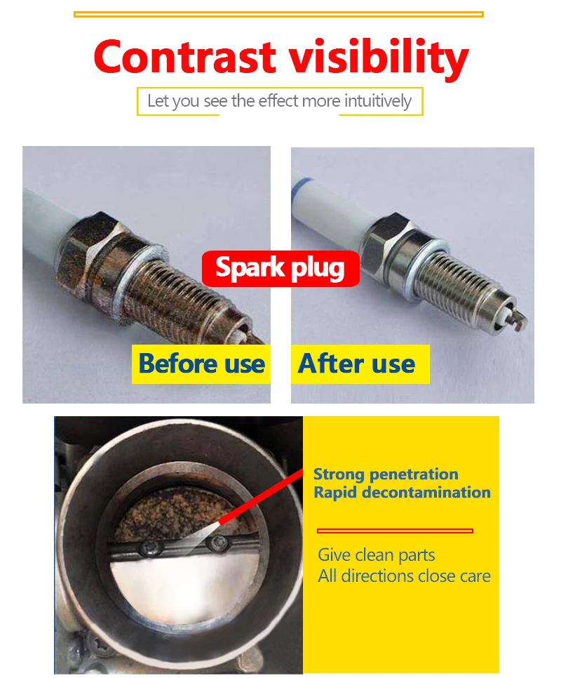 Oem Odm Carb Cleaner 450ml Strong Powerful Cleaning Engine Carbon Cleaner Spray Carburetor