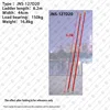 Single jns-127d20 (closed 6.2 m 16.8kg)