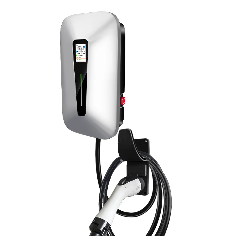 Electric Home Car Charger 22kw Ev Wallbox 32a Wifi App Electric Vehicle