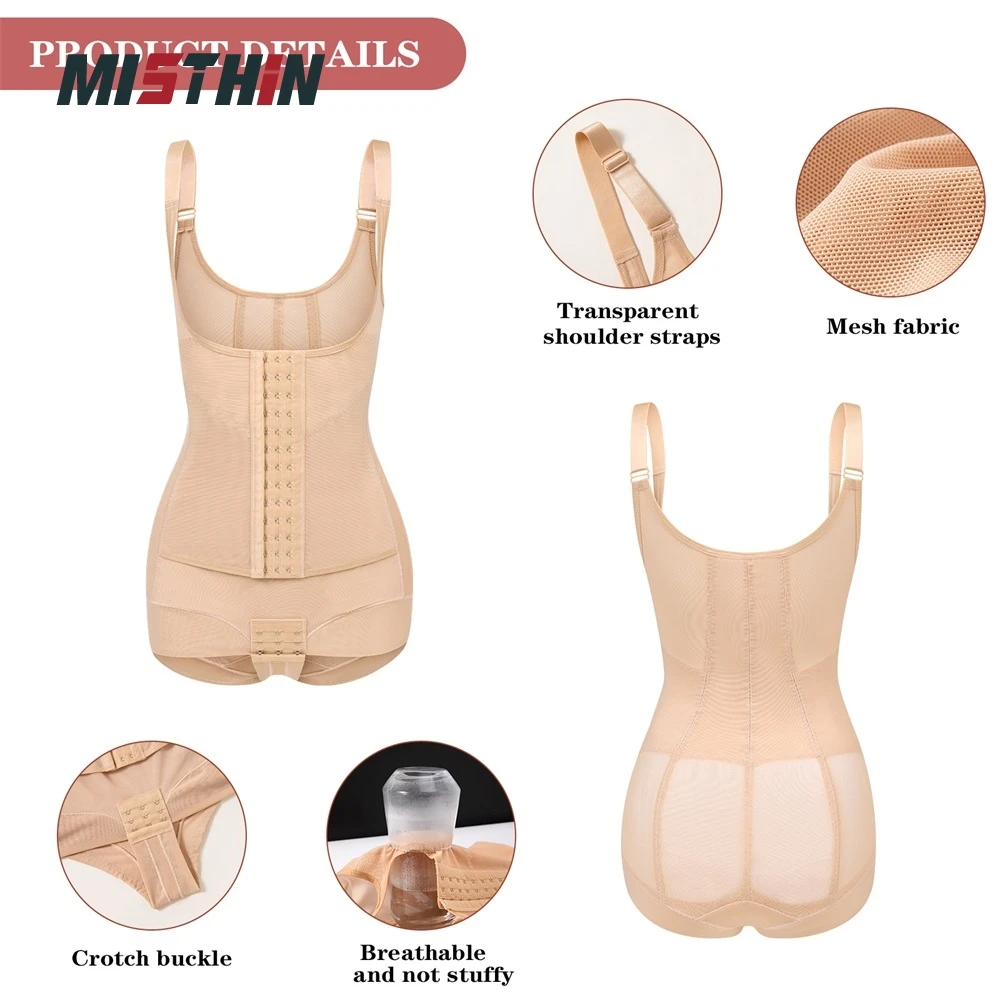 Wholesale Corset Faja Shoulder Strap Shaping Body Vest Panties Girdles Belly Tummy Control Shapewear Waist Trainer Shaper