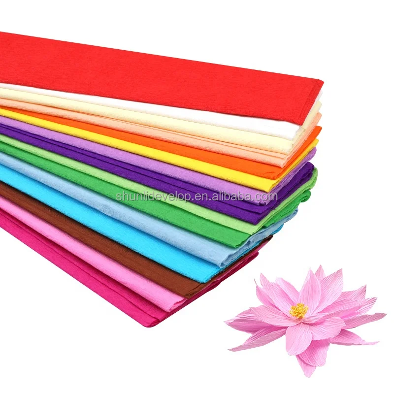 180gsm crepe paper sheets popular italian