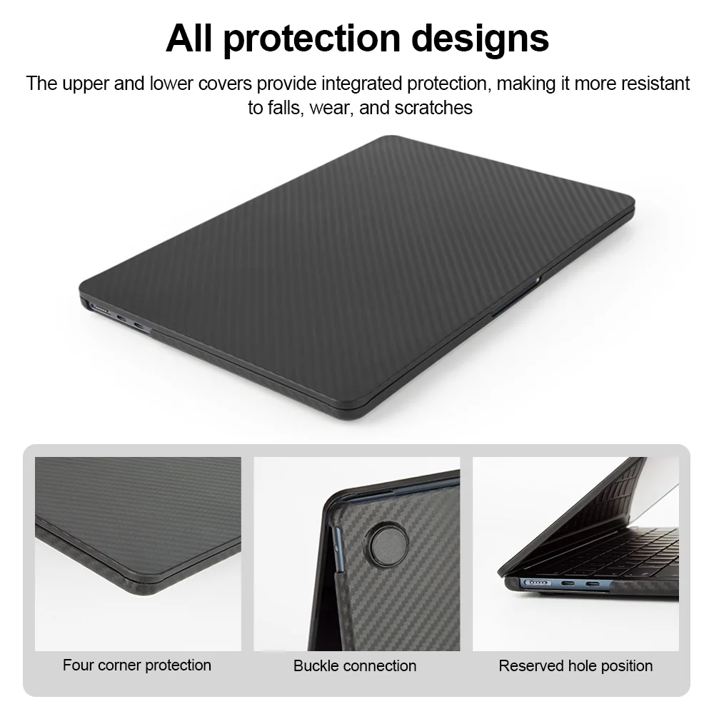 Carbon Fiber Case for Macbook Pro 16 Protection Style
