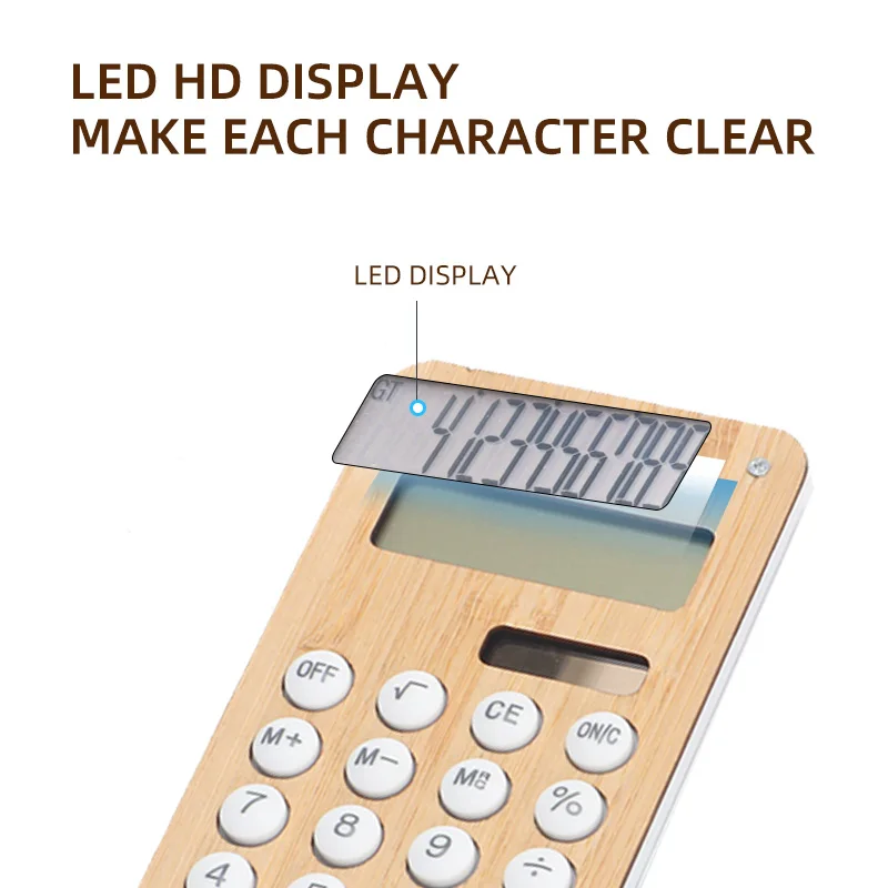 Custom Engraved Wooden Calculator With Maze Toy Personalized Wood Calculator Unique Gift Desktop Decor Powered Calculator