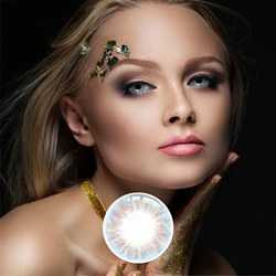 Sweet gray Beauty color cheap price contact lens factory price soft eye good quality contact lens