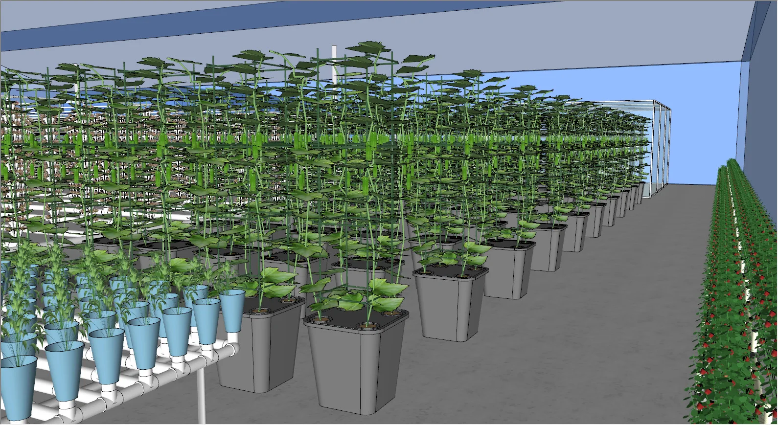 Diy Customization Greenhouse Stackable Automatic Hydroponic Grow Rack ...