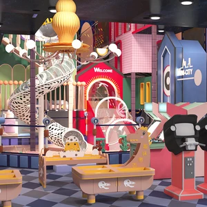 Children Soft Play Area Equipment Indoor Playhouse Naughty Castle Toddler Game Kids Games Slide Kids Indoor Playground Equipment