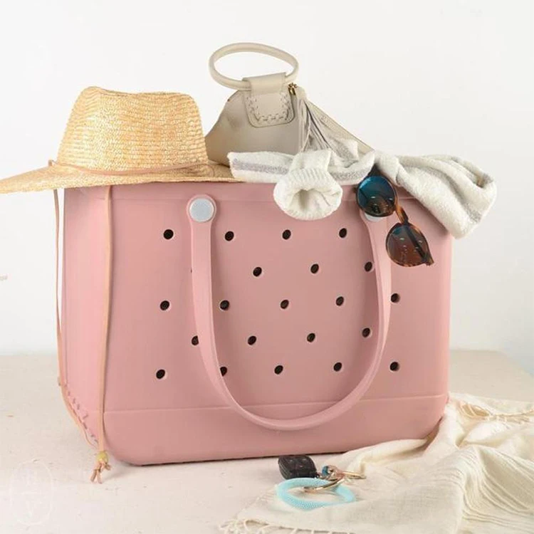 Moulding Bag Amazon Women Summer Beach Bag Croc Fashion Shopping Tote