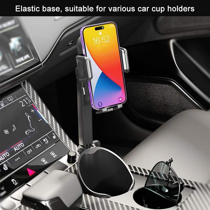 2‑in‑1 Rotatable Dual Car Cup Holder Expander - Image 6