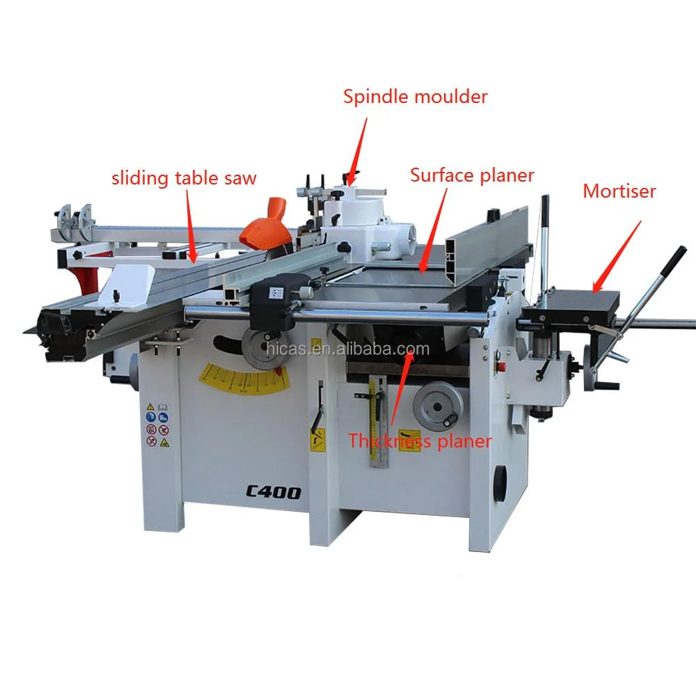 Hicas C400 Combined Universal Wood Machine Woodworking Combination ...