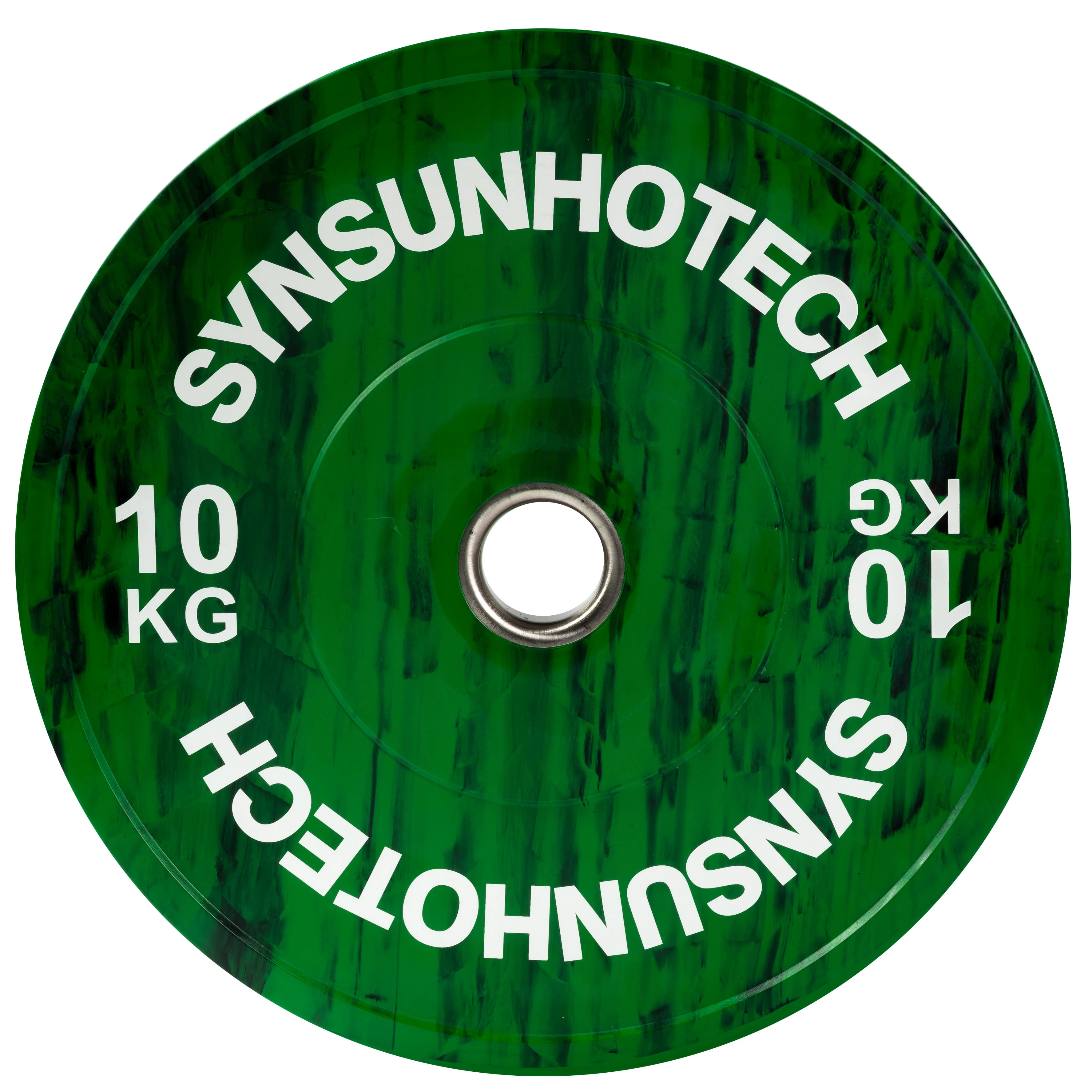 20KG Blue Marble Color Rubber Bumper Plate|