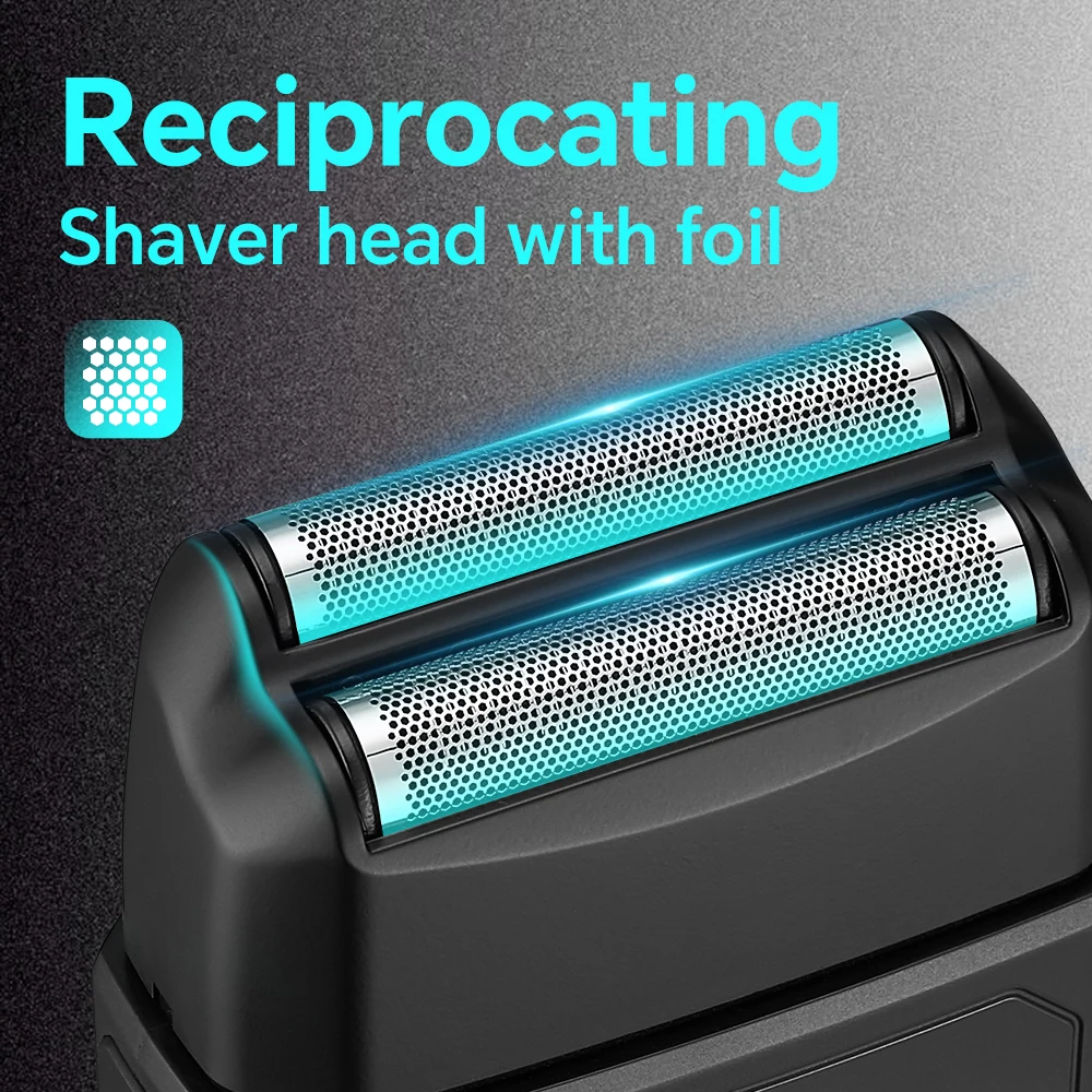 Multifunctional Retro Electric Oil Head Carving Machine USB Hair Salon Special Hair Clipper Electric Shaver Set for RV Use details