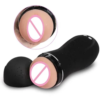 SHEQU Men's Adult Products Portable Sexy Pussy Man Masturbation Sex Toy  Masturbation Cup Sex Toys for Men
