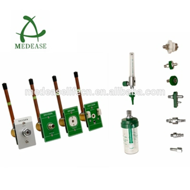 Bed Head Unit Medical Gas Terminal Units Medical Wall Mounted Pipeline Hospital Ohmeda Standard Gas Outlet Oxygen Out