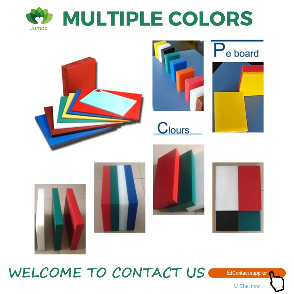 High Impact UHMWPE 1000 Polyethylene Sheet Wear-Resistant Engineering Plastic Sheet for Industry Cut to Size