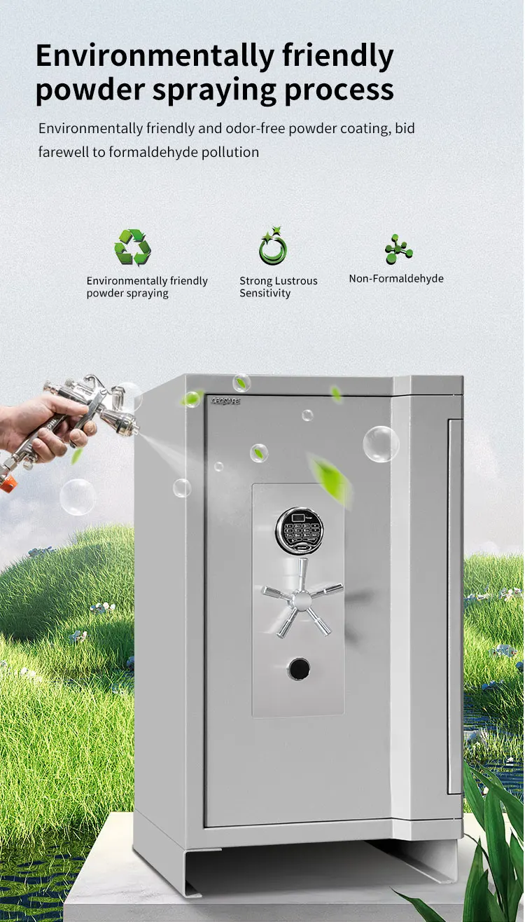 CEQSAFE Electronic Office Cash Security Cabinet Code Portable Hidden Safe Home Digital Fireproof Safe Box Chubb Safes supplier